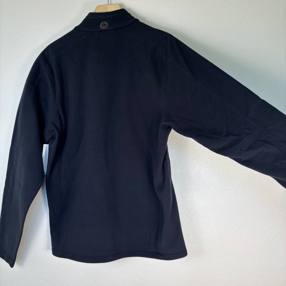 Marmot Rocklin Full Zip Fleece Jacket Mens Medium Black 901075 NWT - Picture 16 of 16
